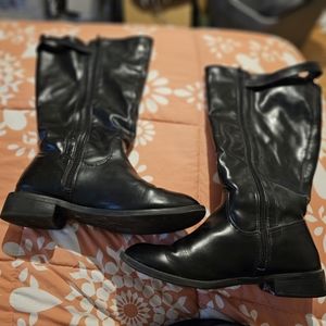 Size 10W Lane Bryant Black Boots